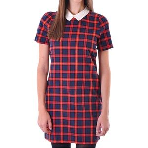 🔺Kling Red & Blue Plaid Dress🔺
